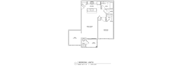 1 bedroom apartment with den