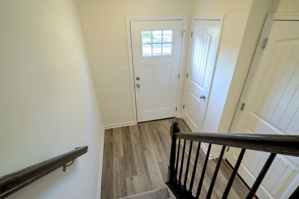 Stairway to front door  at Hadley Place Apartments, Pennsylvania, 17025
