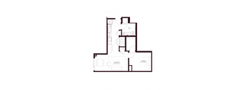 floor plan of the 2 bedroom floor plan exemplary home 512 sq ft