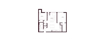 0 for the 2 bedroom floor plan with garage floor planter