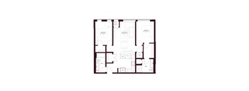 floor plan of the first floor of a modern house