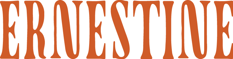 a row of orange and green lines on a green background