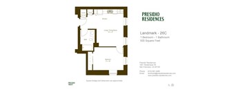 A floor plan for a 2600 square foot home with one bedroom and one bathroom.