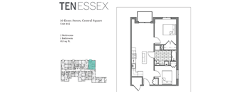 a floor plan of a house