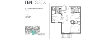 a floor plan of a house