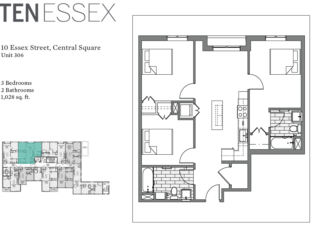 the plan of the first floor