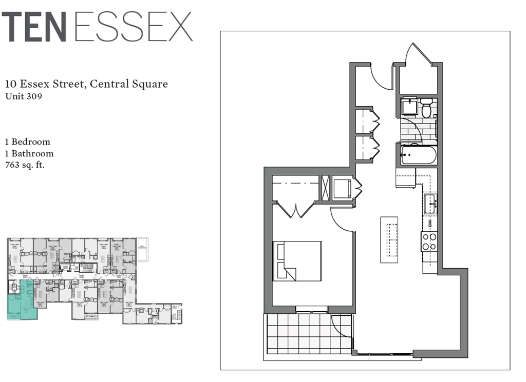 a floor plan of a bedroom apartment