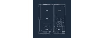 1 Bedroom + 1 Bathroom with private balcony