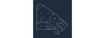 2 bedroom + 2 bathroom with private balcony