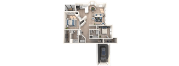 a bedroom floor plan of a 2100 sq ft house