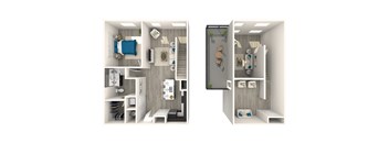 Slate Scottsdale A6 Loft Floor Plan