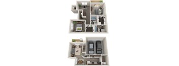 2 Bed 2.5 Bath A Loft Renovated