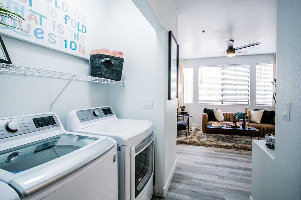 The Presley at Whitney Ranch Laundry Closet