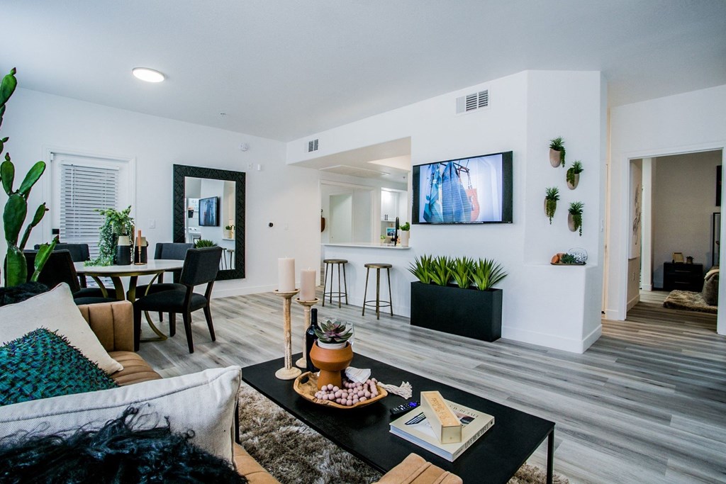 The Presley at Whitney Ranch Model Living Room