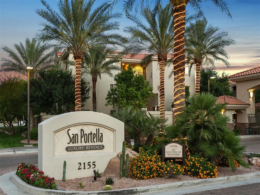 San Portella is a similar property to The District on Apache located in Tempe