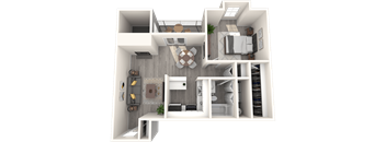 Brentwood Oaks A2 Floor Plan