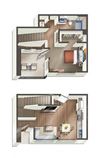 Vive on the Park One Bedroom One Bath M Floor Plan San Diego, California Vive on the Park One Bedroom One Bath M Floor Plan San Diego, California