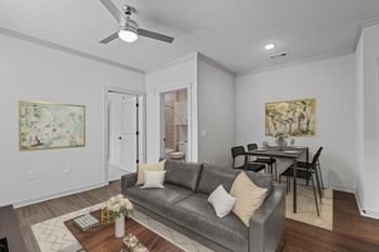 Talus Flats Apartments Model Living Room and Dining Room Talus Flats Apartments Model Living Room and Dining Room - Photo Gallery 3