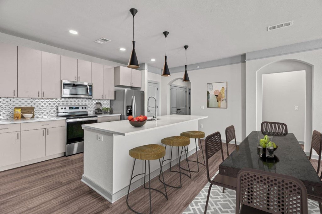 The Zeb Apartments Model Kitchen