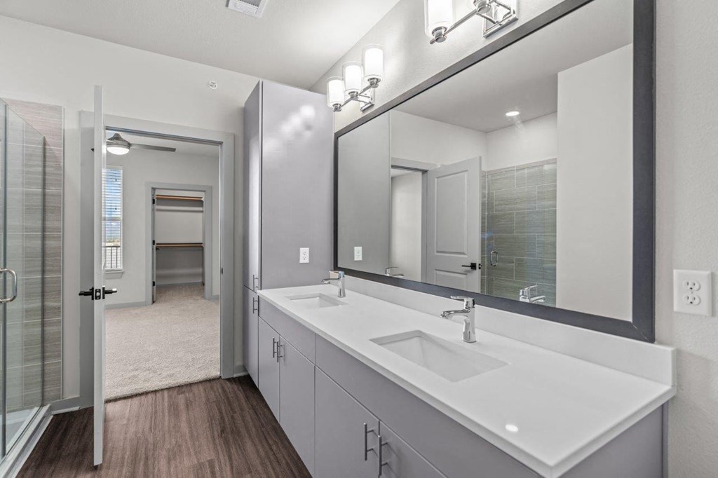 The Zeb Apartments Model Bathroom