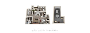 Colton Apartments Denton Floor Plan