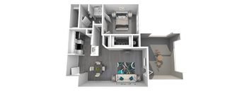 Lazo Apartments Dobson Floor Plan