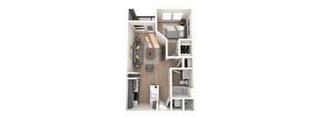 Elliston23 Apartments A1 Floorplan