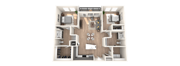 Elliston23 Apartments B5 Floorplan