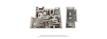 Colton Apartments Denton Floor Plan