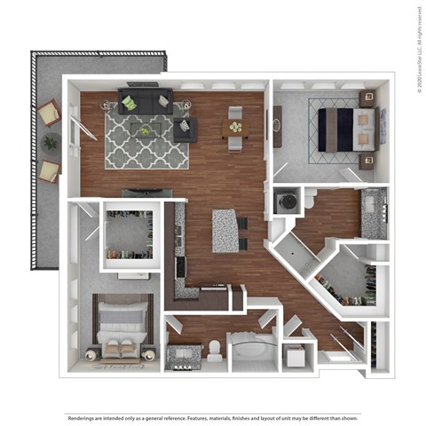 205 S Kings Dr Studio-2 Beds Apartment for Rent - Photo Gallery 73