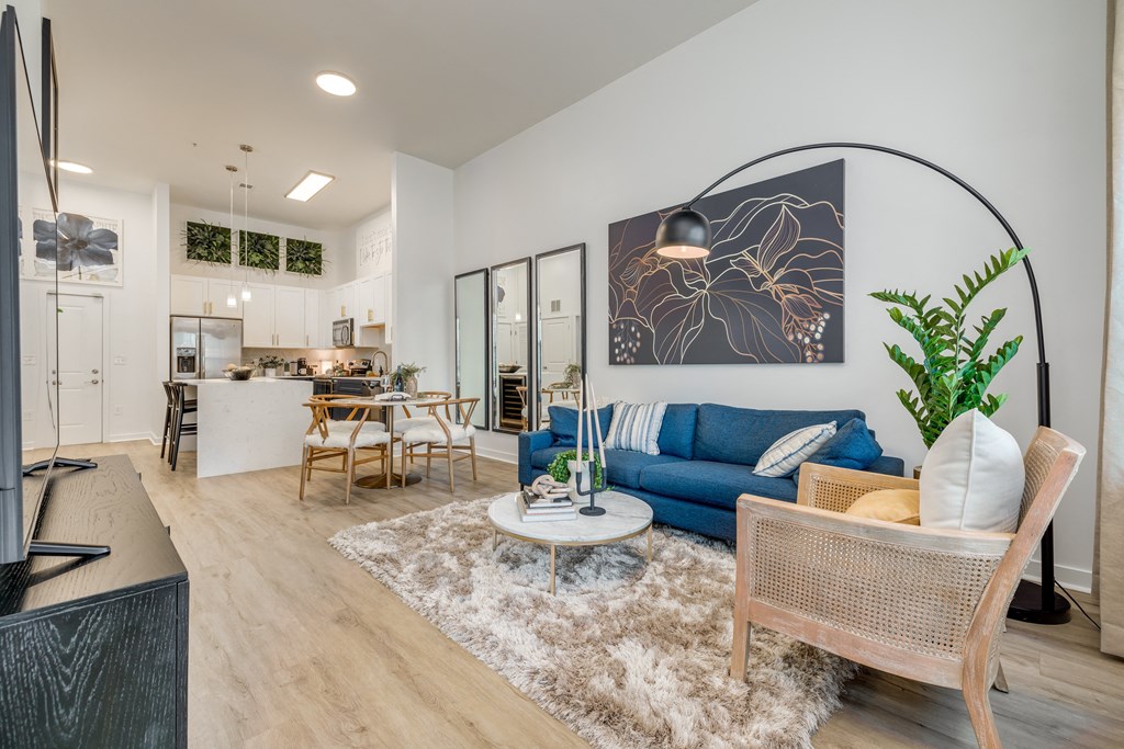 Midtown 205 Model Living Room