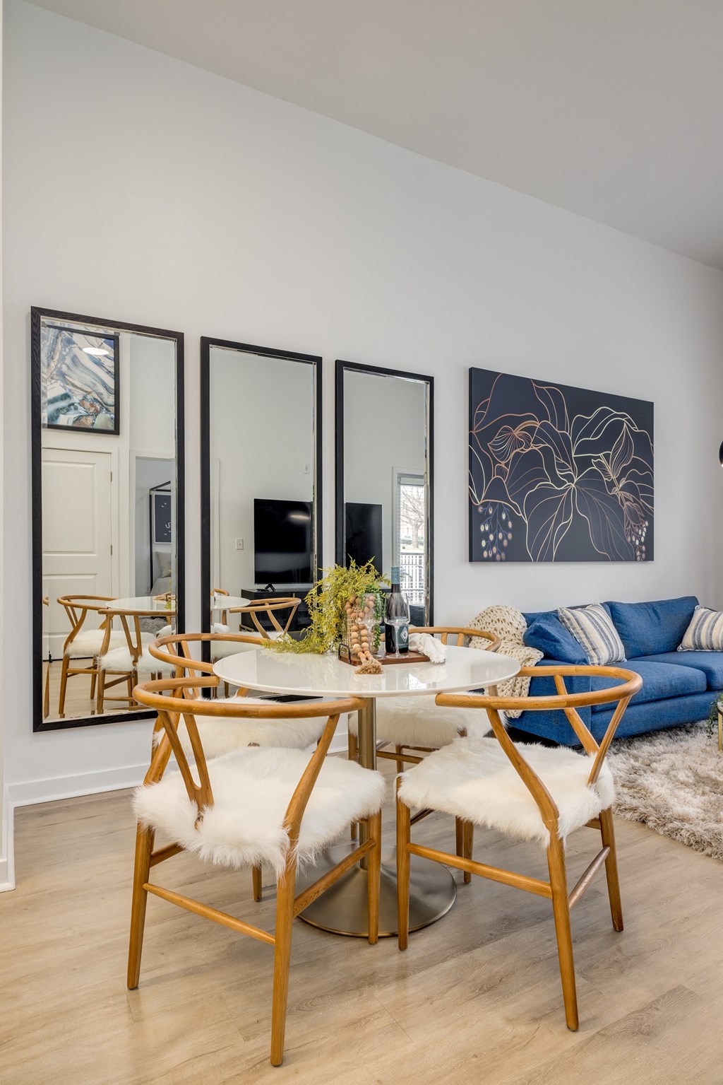 Midtown 205 Model Dining Area