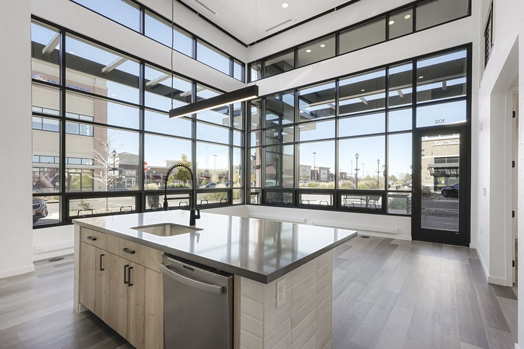 Portola at SouthGlenn Interior Townhomes Kitchen