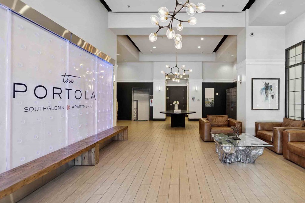 the lobby of the portola