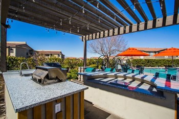 The Townhomes at Horizon Ridge BBQ Area in Swimming Area - Photo Gallery 22