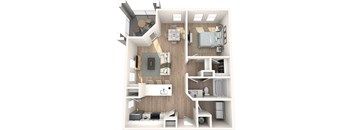 1000 West Apartments Radcliffe Floor Plan