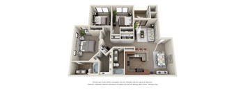 Colton Apartments Robinson Floor Plan