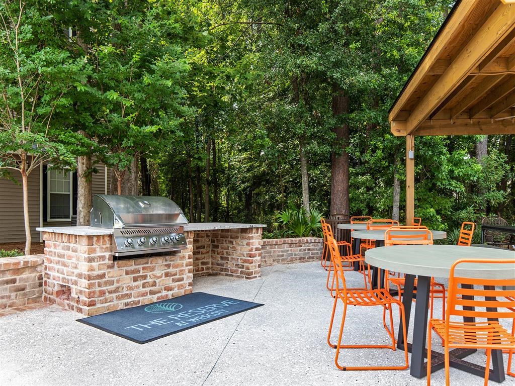 Reserve at Wescott Plantation Outdoor BBQ Area