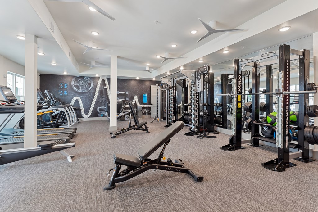 the fitness center