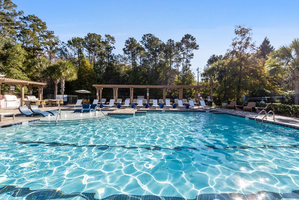 the swimming pool at the resort at governors crossing
