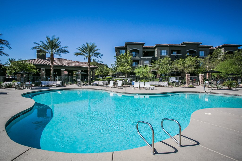 The Presley at Whitney Ranch Apartments Pool Area