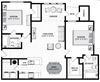 The Reserve at Wescott Apartments Crenshaw Sunroom Floor Plan The Reserve at Wescott Apartments Crenshaw Sunroom Floor Plan