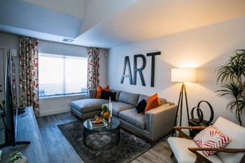 The Townhomes at Horizon Ridge Model Living Room - Photo Gallery 3