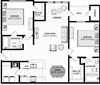 The Reserve at Wescott Apartments Nicklaus Sunroom Floor Plan The Reserve at Wescott Apartments Nicklaus Sunroom Floor Plan