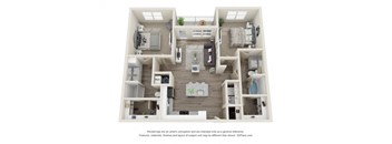 The Mezz at Fiddler's Green Beat Floor Plan