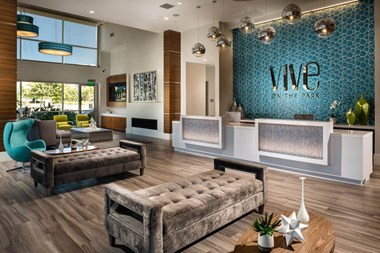 Vive on the Park Lobby and Front Desk San Diego, California