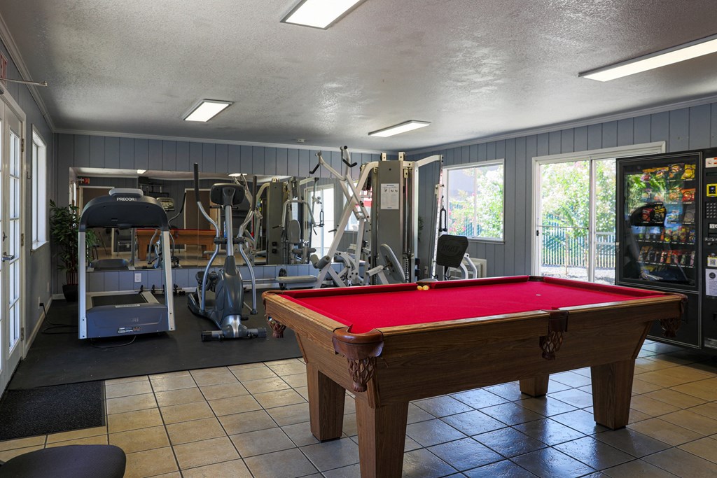 Pool Table Pool Table at Creekview Homes, Chico, CA, 95928