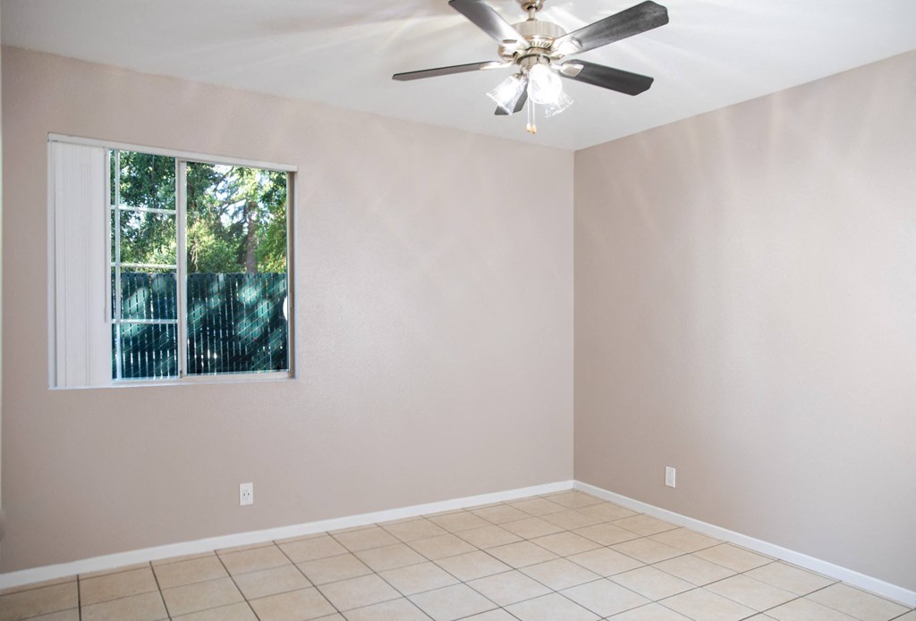 Lighted Ceiling Fan at Pomona Townhomes, California