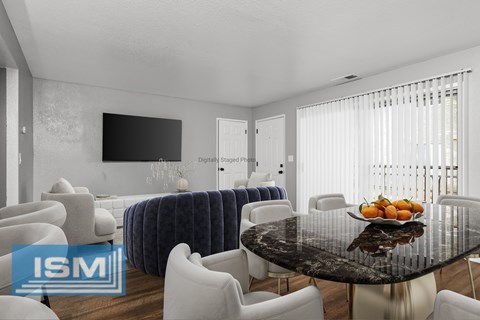 Modern Dining area at Redwood Cove Apartments, Chico, 95928