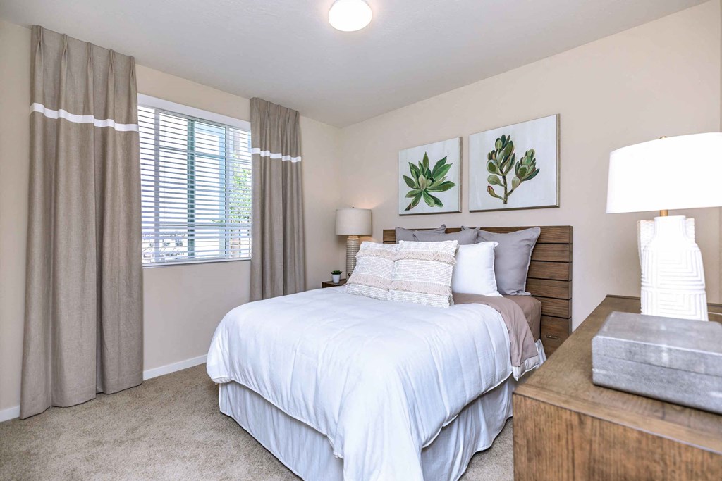 spacious bedrooms at the estates